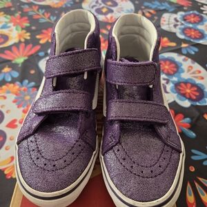 Vans Shimmering Purple Kids Sneakers